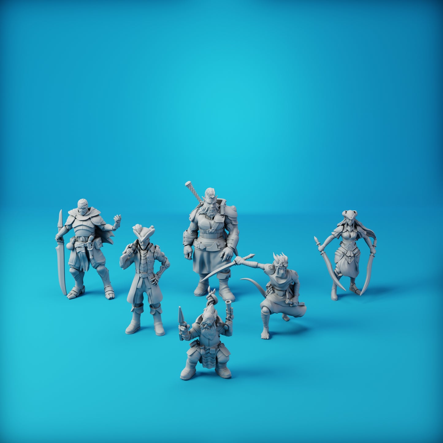 Cindar Navy Core Crew (Bundle)