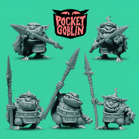 Goblin Gang | Goblin Spears (Set of 5)