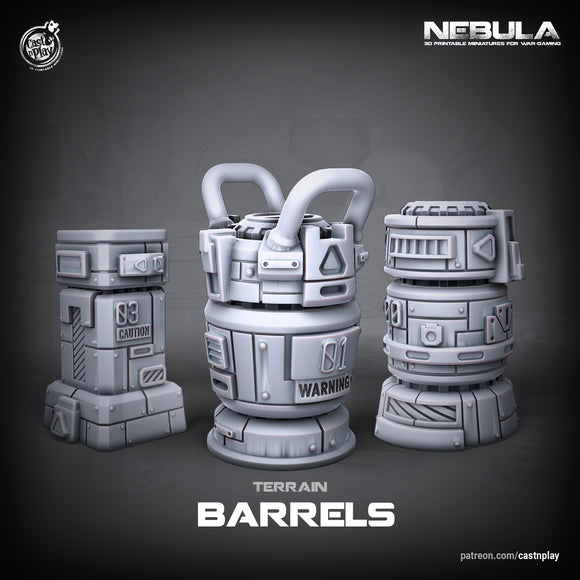 Terrain | Barrels (Set of 3)