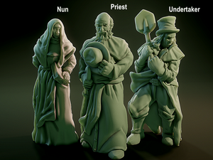 Nun, Priest and Undertaker