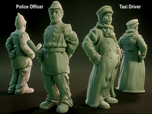 Police Officer & Taxi Driver
